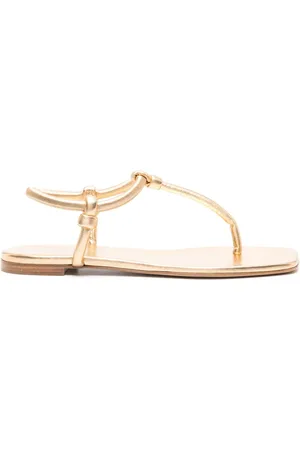 Gianvito Rossi Sandalias Juno con tira entre los dedos