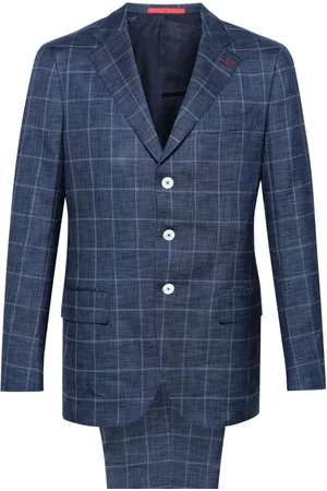ISAIA Traje a cuadros