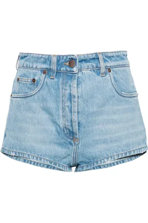 Prada Pantalones vaqueros cortos con logo