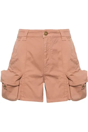 Pinko Bermudas cargo de talle medio