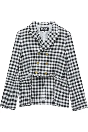 Comme des Garçons Chaqueta a cuadros gingham