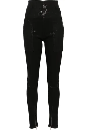 Rick Owens Vaqueros skinny de talle alto