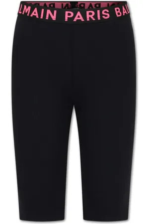 Balmain Leggins con logo en la cinturilla