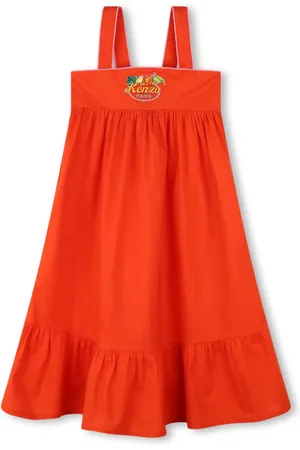 Kenzo Vestido acampanado con logo