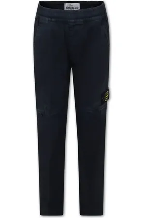 Stone Island Pantalones cargo con distintivo Compass