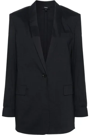 THEORY Blazer con cuello esmoquin