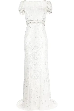 Jenny Packham Vestido Sungem con lentejuelas