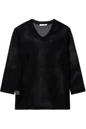 B+AB Top con cuello en V