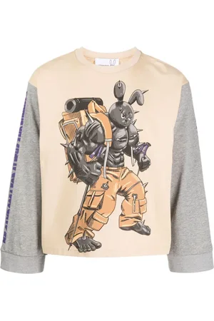 Natasha Zinko Camiseta de manga en contraste