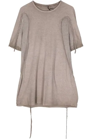 MASNADA Camiseta con detalle drapeado