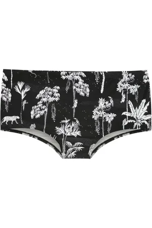Lygia & Nanny Bañador Copacabana con jungla estampada