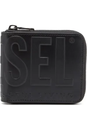 Diesel Cartera Dsl 3d Bi-Fold Coin Zip Xs