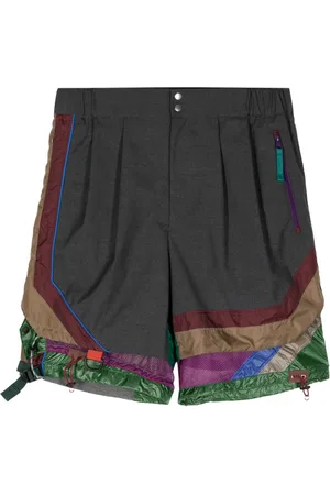 Kolor Bermudas con diseño colour block