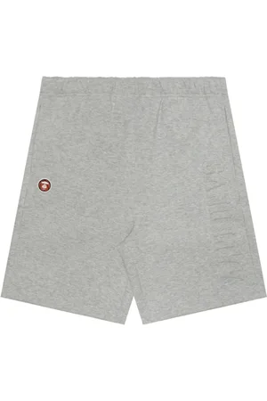 A Bathing Ape Pantalones cortos de deporte con logo en relieve