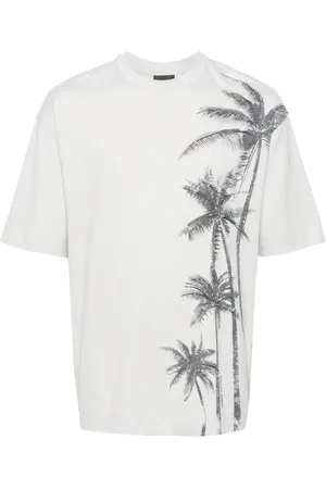Emporio Armani Camiseta con palmera estampada