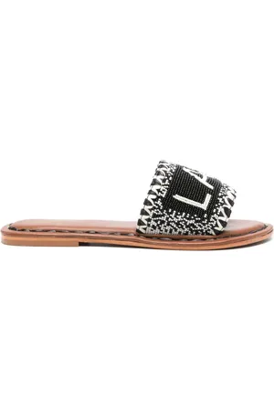 De Siena shoes Sandalias con adornos de cuentas