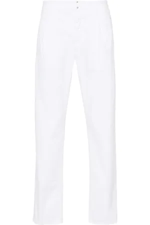 Incotex Pantalones ajustados de talle medio