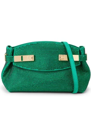 Salvatore Ferragamo Bolso de mano con cristales