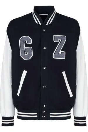 Giuseppe Zanotti Chaqueta bomber varsity con logo