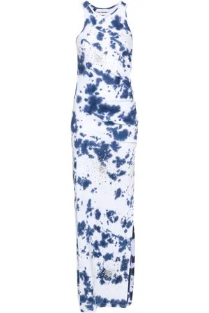 Des Phemmes Vestido con motivo tie-dye
