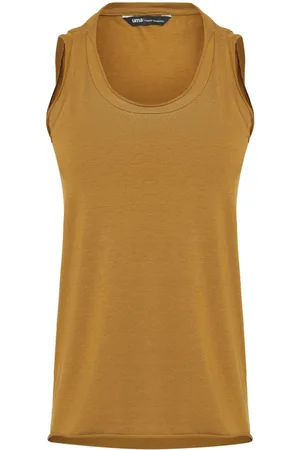 Uma Raquel Davidowicz Top con cuello redondo