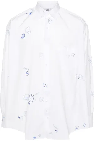 Vetements Camisa con estampado gráfico