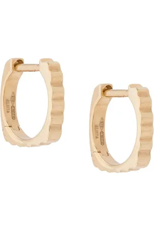 Aliita Pendientes festoneados en oro amarillo de 9kt