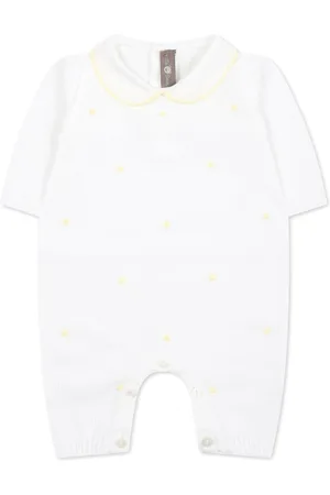 LITTLE BEAR Pelele a lunares en intarsia