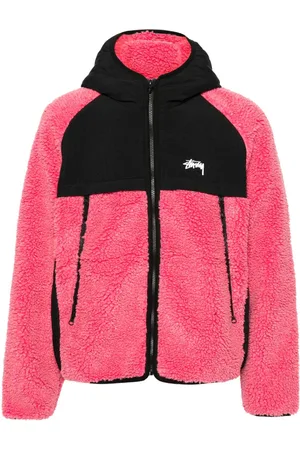STUSSY Chaqueta con capucha y paneles