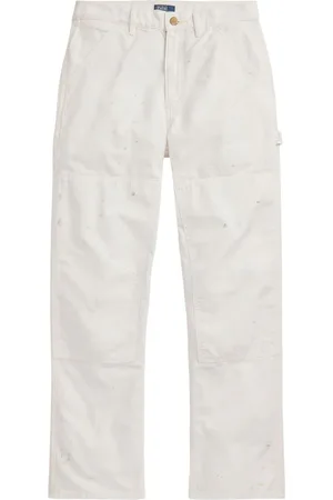 Ralph Lauren Pantalones rectos de talle medio