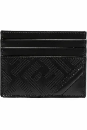 Fendi Tarjetero con logo en relieve