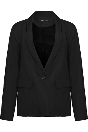 Uma Raquel Davidowicz Blazer Glicol con efecto arrugado
