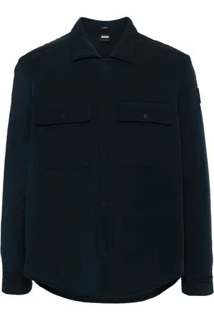 HUGO BOSS Plumífero con aplique del logo