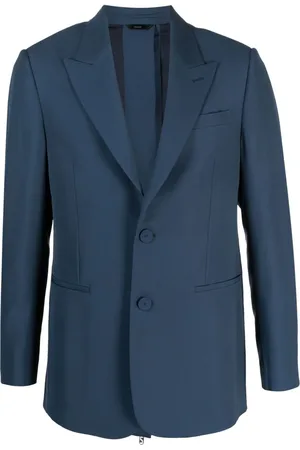 Fendi Blazer con solapas de pico y botones