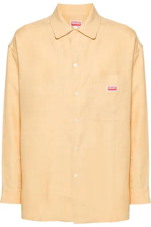 Kenzo Camisa oversize con aplique del logo