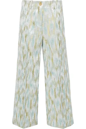 ERIKA CAVALLINI Pantalones anchos estilo capri