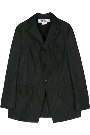 Comme des Garçons Blazer a rayas diplomáticas con botones