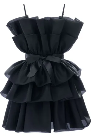 Tulleen Vestido Noella con volantes