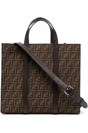 Fendi Bolso shopper con motivo FF en jacquard