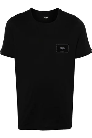 Fendi Camiseta con parche del logo