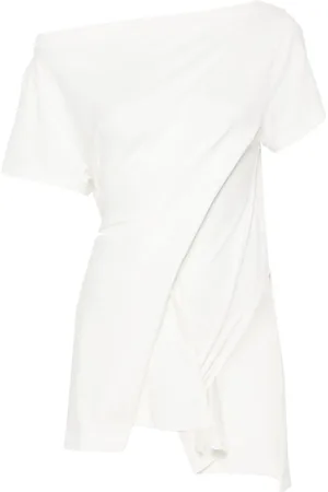Courrèges Body con cuello barco