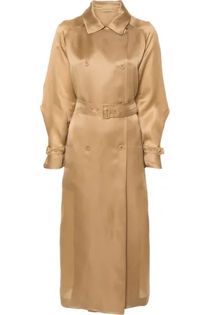 Max Mara Gabardina Sacco con doble botonadura