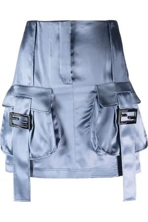 Fendi Falda corta con bolsillos tipo cargo