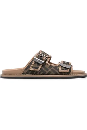Fendi Sandalias Feel con motivo FF en jacquard