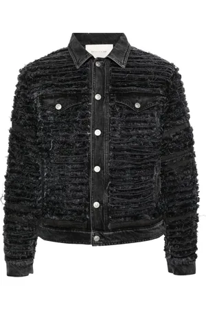 1017 ALYX 9SM Chaqueta vaquera con acabado envejecido