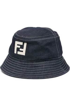 Fendi Sombrero de pescador con motivo FF