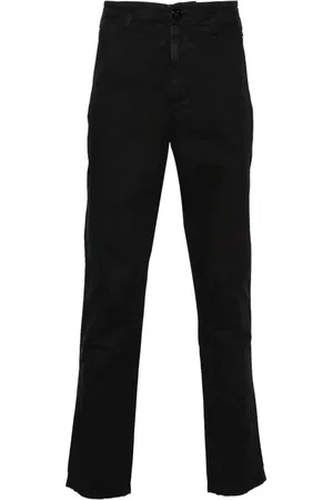 Stone Island Pantalones chinos con parche del logo