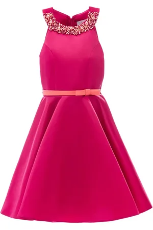 Tulleen Vestido Cardona con detalle de perlas