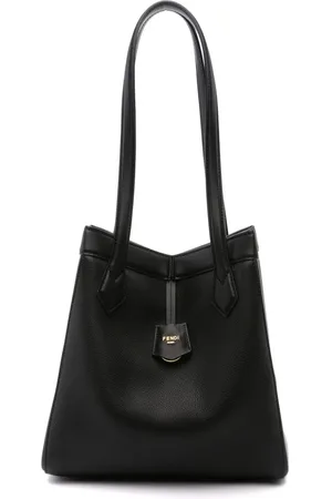 Fendi Bolso de hombro Origami mediano de piel