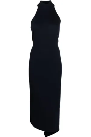 Fendi Vestido con cuello alzado